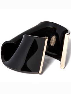 Vionnet Cuff Bracelet In Abstract Ribbon