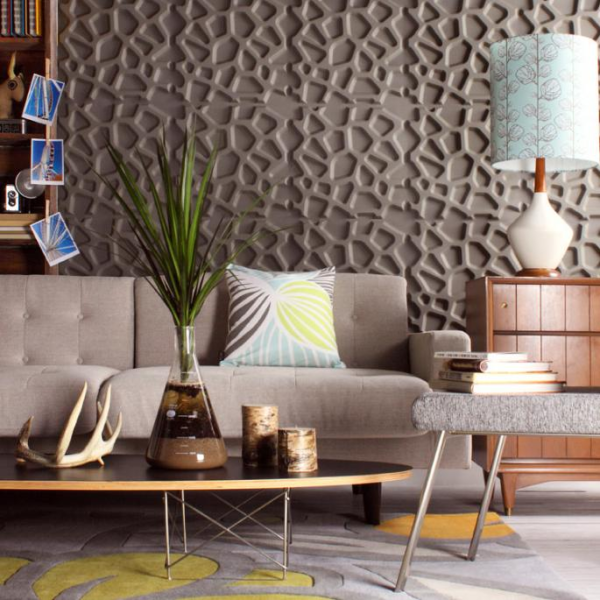 Textured Wall Flats - Lightweight & Dimensional Tiles.
