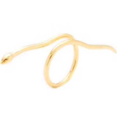  Delicate Gold Jewelry Jacquie Aiche Snake Ring