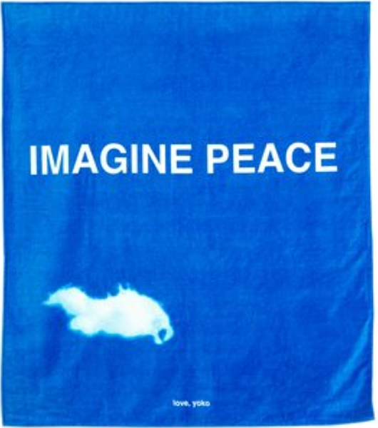Art Production Fund Yoko Ono Beach Towel