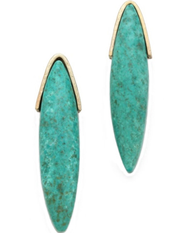 Elegant Turquoise Earrings Gemma Redux Jewelry 