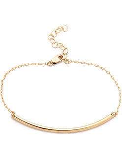 Delicate Gold Chain Bracelet Kristen Elspeth Jewelry