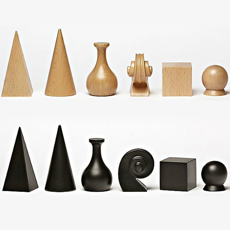 Unique Artistic Chess Sets Man Ray Chess Pieces