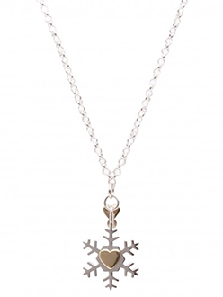Molly Brown Necklace Cute Snowflake Pendant