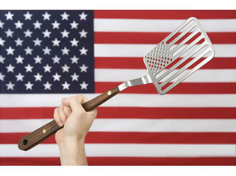 Stars And Stripes BBQ Best Burger Spatula