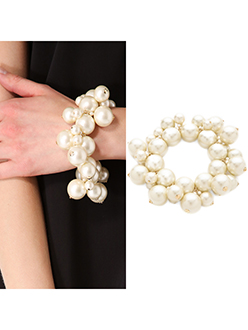 Kenneth Jay Lane Jewelry Faux Pearl Cluster Bracelet Review