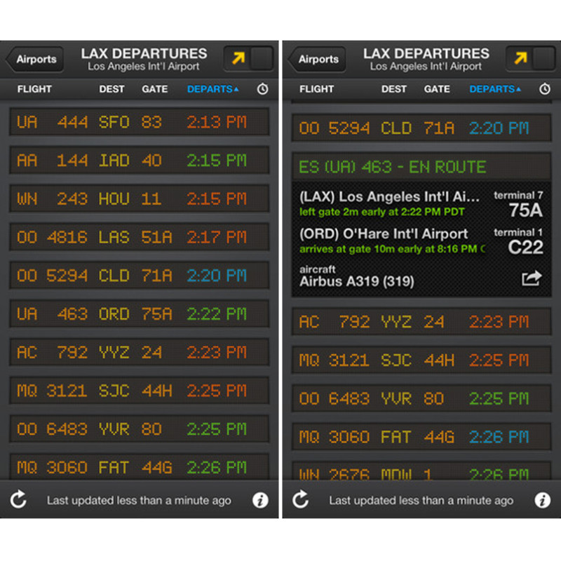 Departure & Arrival Flightboard App Review