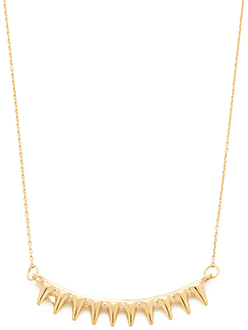 14k Gold Spike Necklace By Jules Smith Jewelry