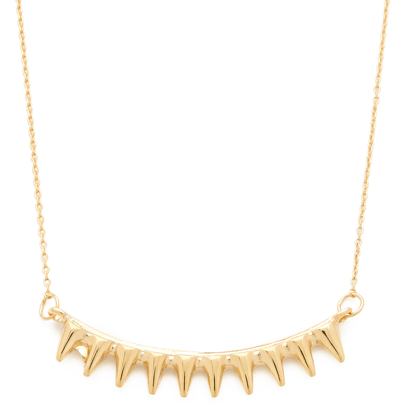  14k Gold Spike Necklace By Jules Smith Jewelry