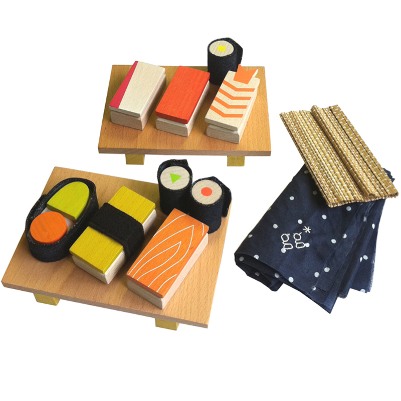 Kids Wooden Sushi Set 