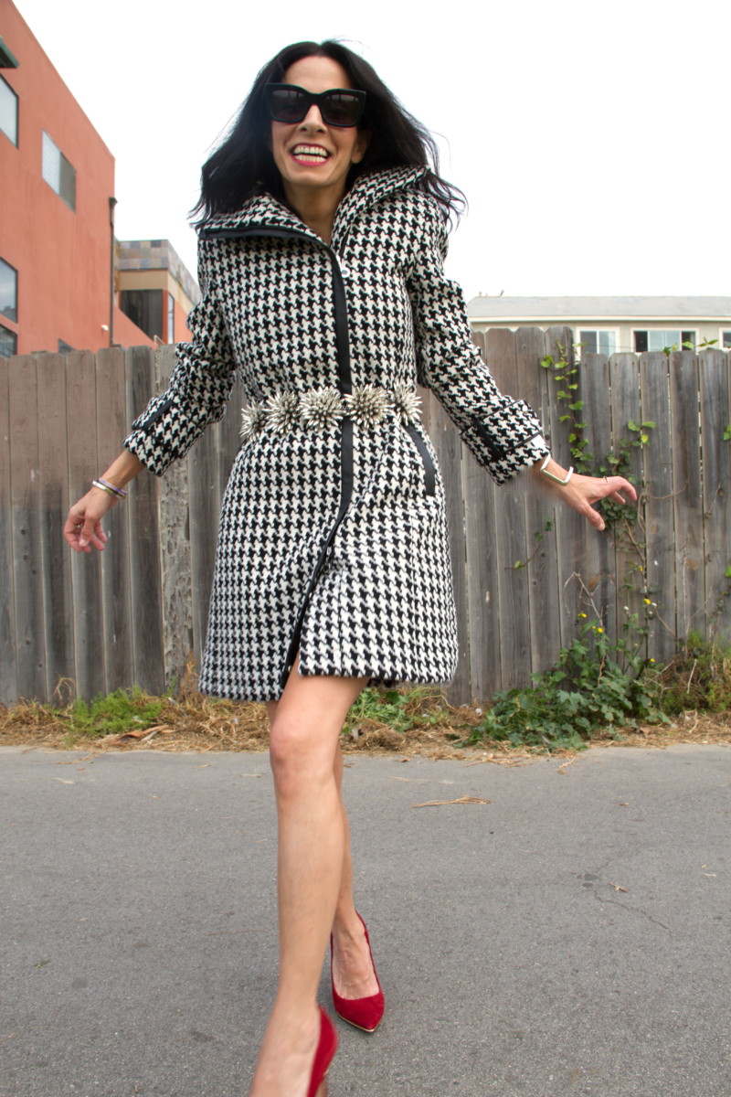 I Always Miss My Mother At Christmas - Houndstooth Coat