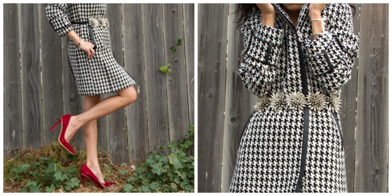 I Always Miss My Mother At Christmas - Houndstooth Coat