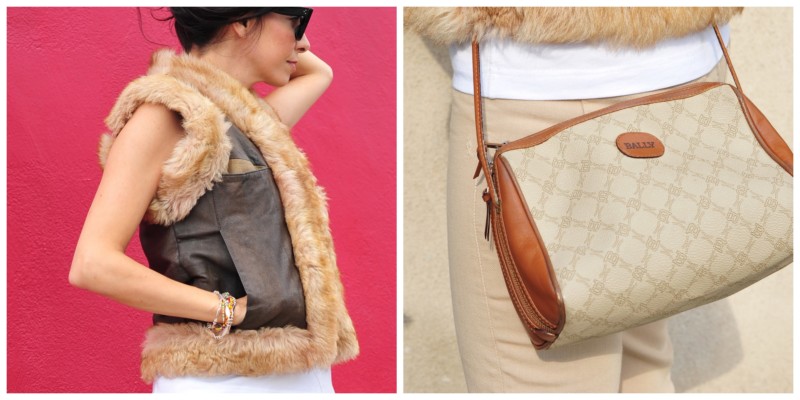 Desert Dreaming - How To Wear Earth Tones With A Faux Fur Vest