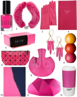 The Hit List - 12 Hot Pink Accessories & Decor