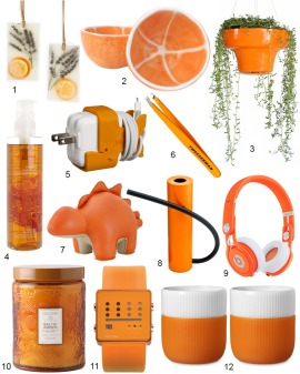 The Hit List - 12 Mood Brightening Accessories In Citrus Orange