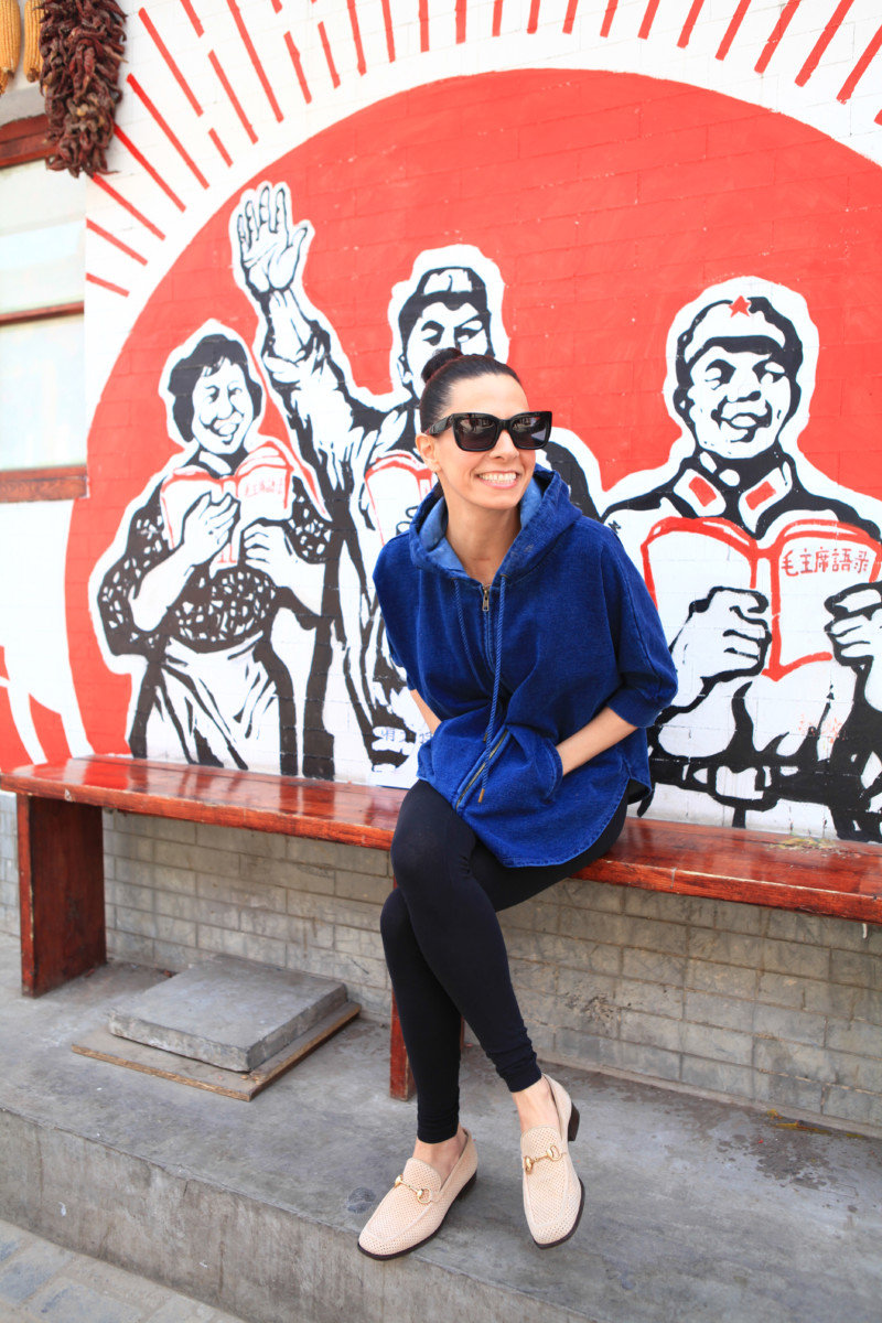Beijing Street Style - Always Look On The Bright Side Of Life