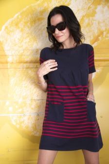 Can You Bottle Eternal Chic? This French Sailor Stripe Dress Tries