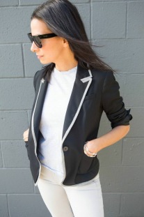 Pairing Navy And Grey - www.curatedcool.com