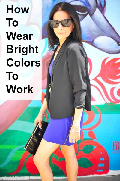How to Wear Bright Colors to Work