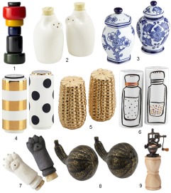 Eclectic & Collectable Salt And Pepper Shakers