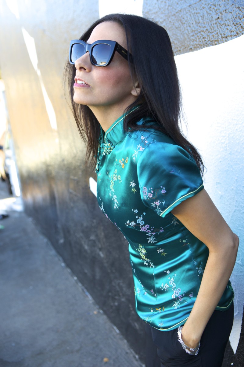 How To Style Cheongsam Tops - www.curatedcool.com