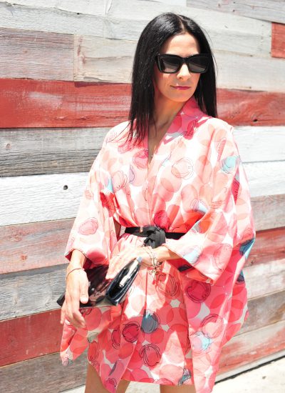 Wear A Vintage Kimono Dress