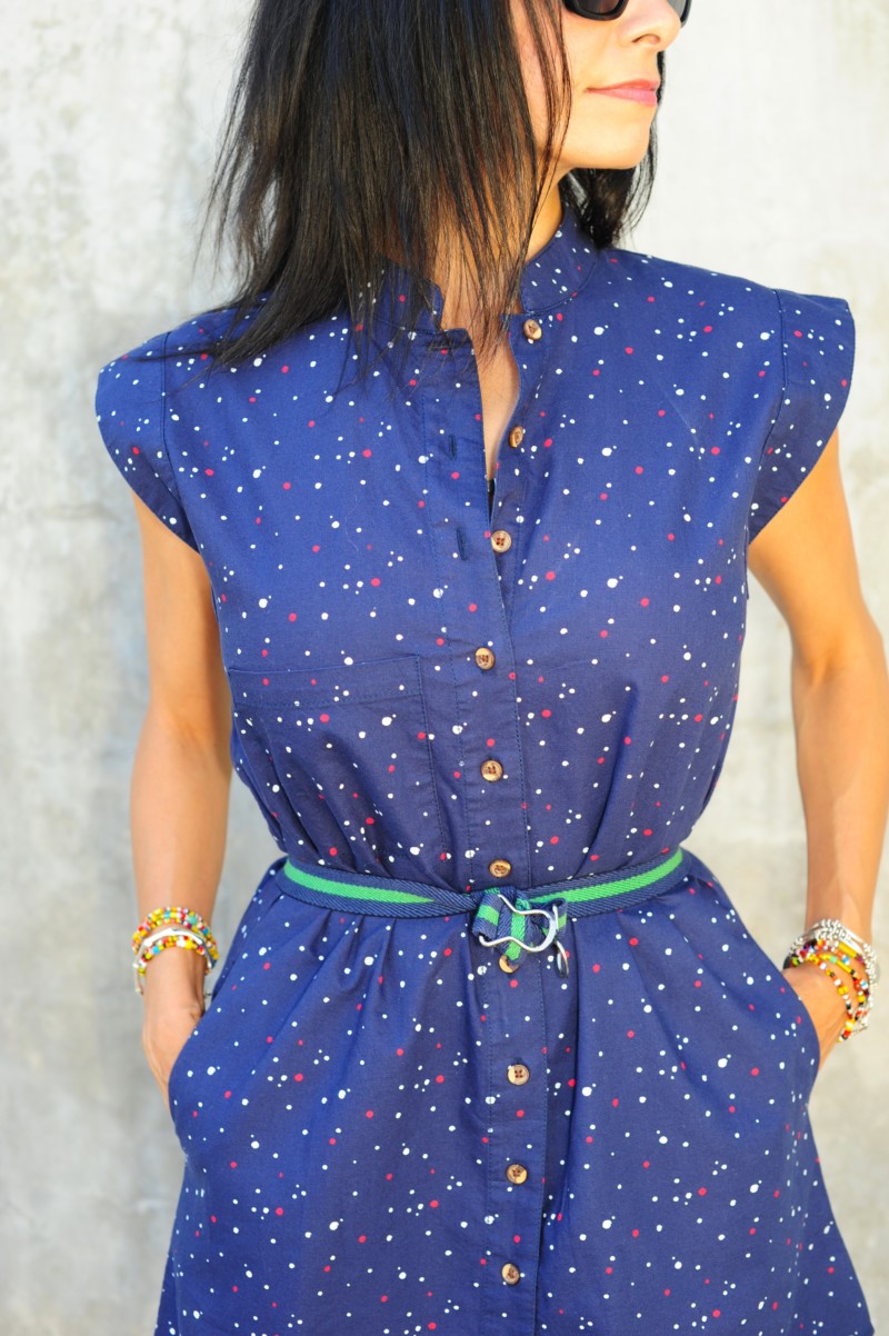 Alternative Apparel Dress - Mandarin Collar Dress