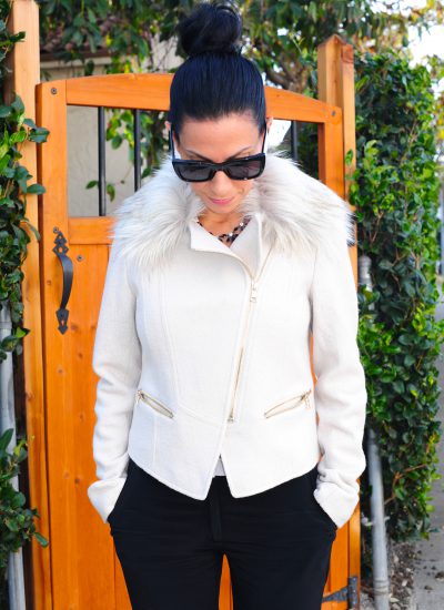 Why Faux Fur Trim Is My New Fave Thing - Ann Taylor Faux Fur Jacket