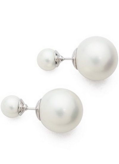 Double Pearl Earring - Jarin K