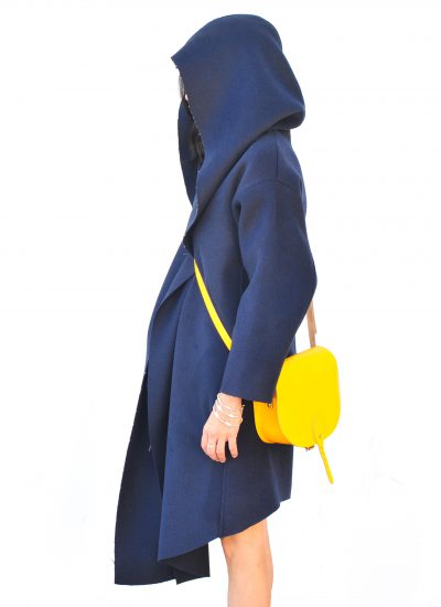 Girl In Blue Venia Collection Coat