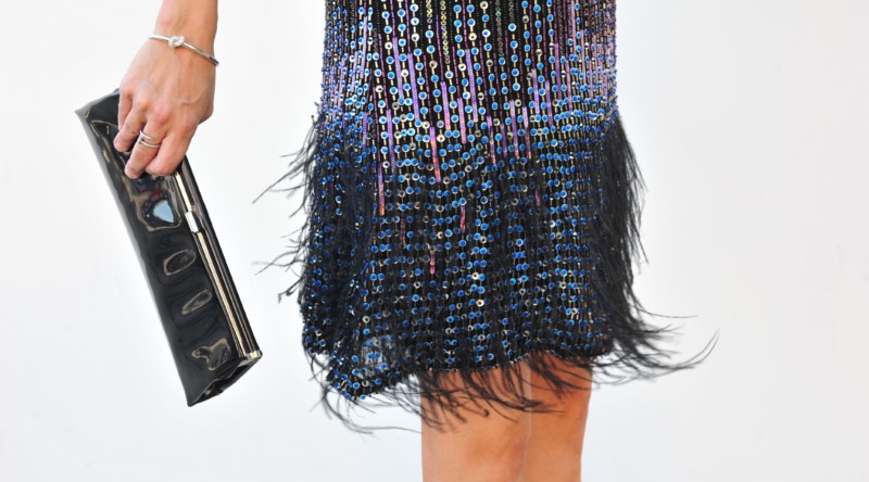 Parker Sequin Feather Dress - Curated Cool