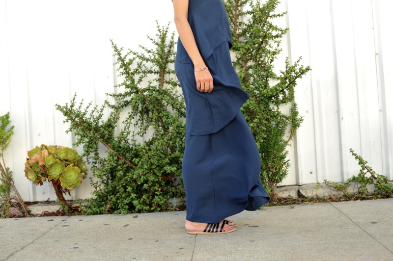 going with the flow Banana Republic Maxi dress