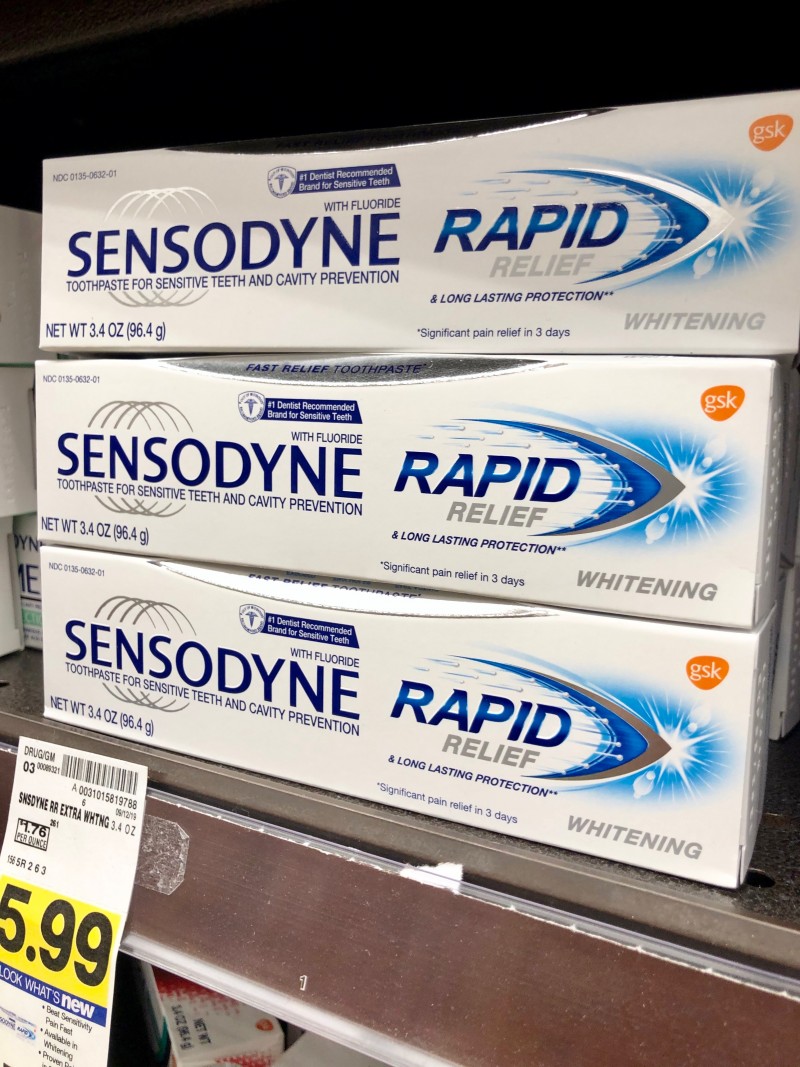Sensodyne Rapid Relief Whitening Review