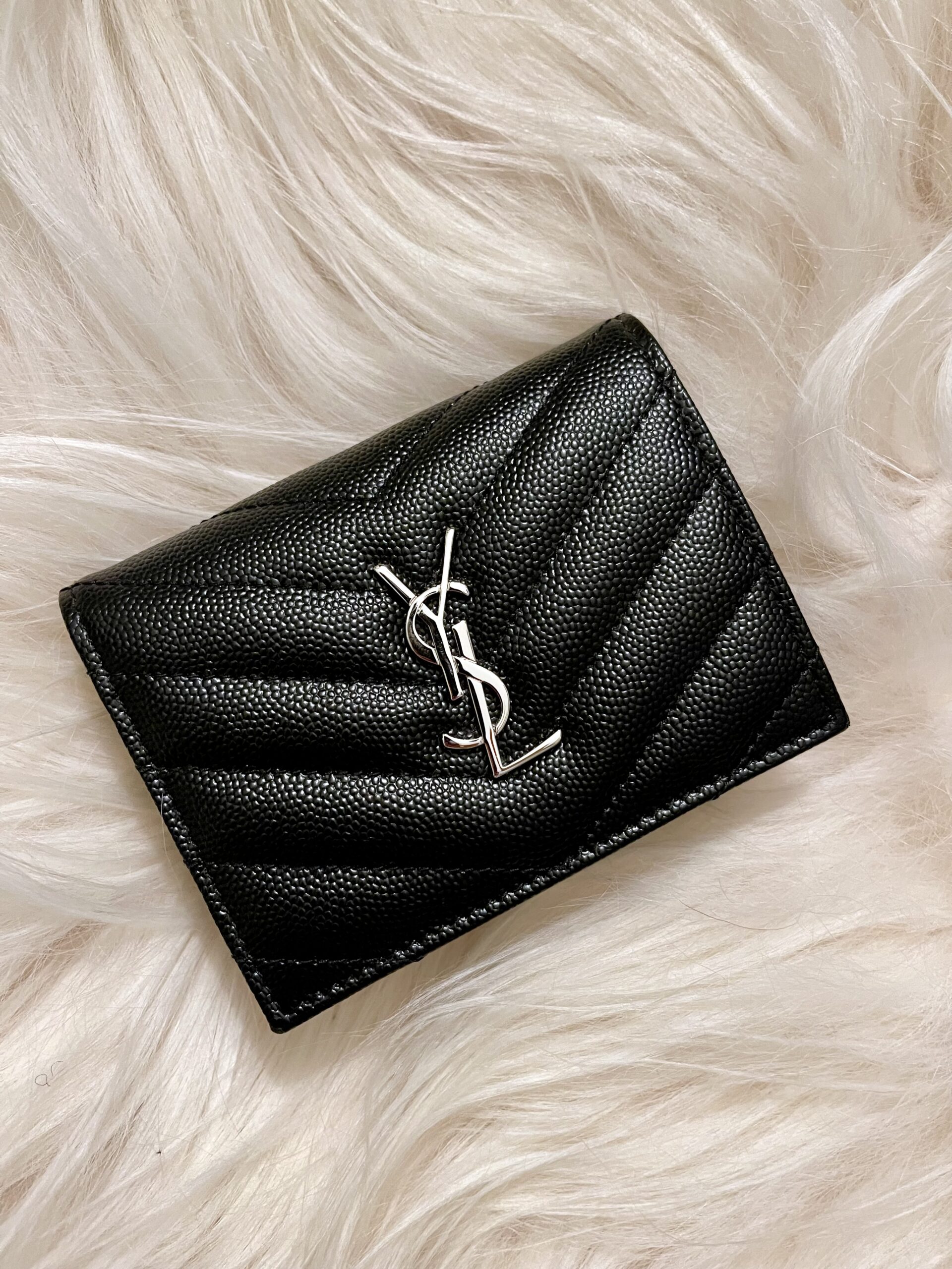 Saint Laurent Love – The Quilted Wallet