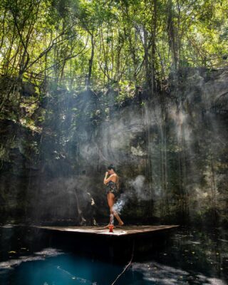 Twenty years from now you will be more disappointed by the things you didn't do than by the ones you did. #marktwain

Never not blown away by this private cenote in #rivieramaya - the water was so clear and pure, and is meant to have healing properties. It was not over run by tourists, for adventure is for those that seek it!

#theweekend #fridayfaves #cenote #mexico #visitmexico